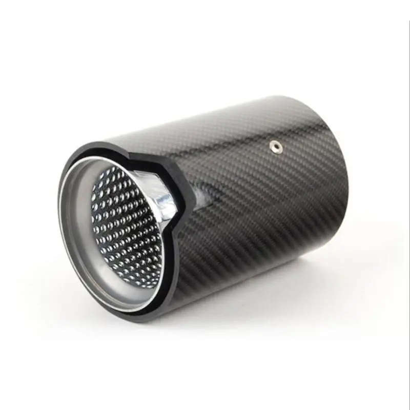

Car Rear Tail Modified High Quality Carbon Fiber Car Exhaust Tip For BMW F30 F34 F20 E81 M2 M3 M4 Accessories Inlet 66/70/73mm