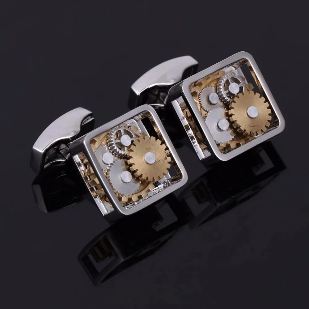 

JAVRICK2018 Trend Gear Formal Design Cuff Links Groom Gift For Wedding/Business/Banquet/Feast Luxury Style #2S05518#