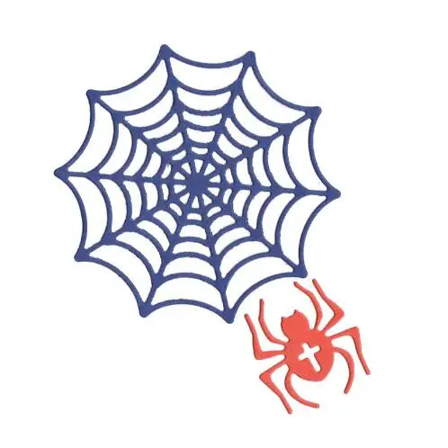 

1 set Halloween Spider Web Metal Cutting Dies Scrapbooking Frame Christmas Cards Gift Decoration Die Cut Stencil Embossing Craft