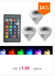GU10 Светодиодный светильник E27 E14 110V 220V RGB прожектор лампада MR16 12V Светодиодный свет Рождество Bombillas с 24 клавишами дистанционного управления 16 цветов