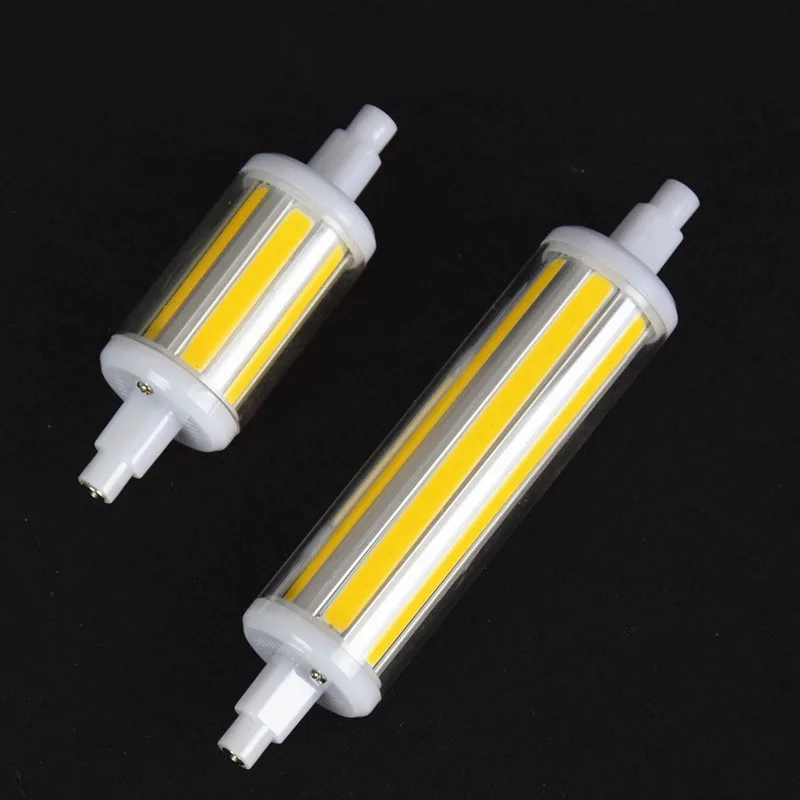 R7S COB LED 118mm dimmable regulable j78 j118 r7s led bulb 78mm ...