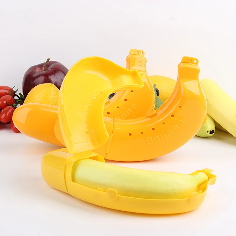 

CTDSGW000289 Creative Portable A Case Environmental Protection Plastic Shell To Protect Banana Case