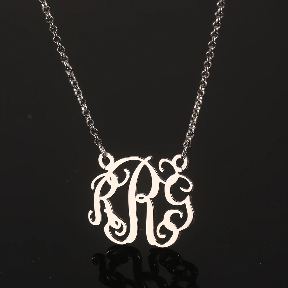 Silver Personalized Name Necklace Women Necklaces & Pendants 925 Sterling Silver Custom Name Necklace Jewelry Gift Dropshipping  (2)