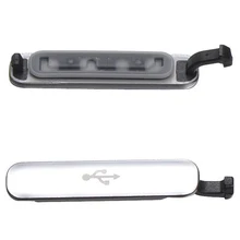 2 шт USB пылезащитный водонепроницаемое зарядное устройство док-порт крышка для Samsung Galaxy S5 9600i G900F серебро-Горячий