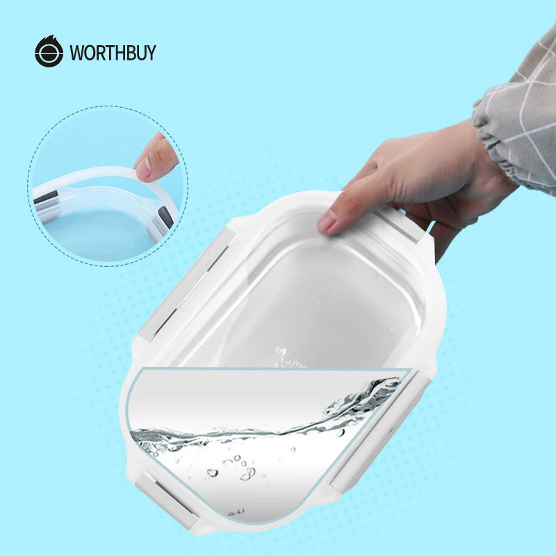 WORTHBUY японская 304 Нержавеющая Сталь Bento коробка для детей пикника школы