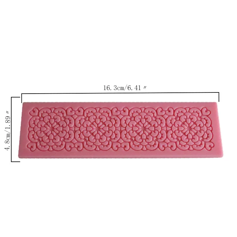 1 шт. силиконовая форма для торта цветочный узор Moule Moldes De Silicone Para Fondant инструмент