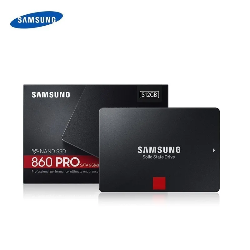 SAMSUNG 860 PRO 256GB 512GB 1 ТБ Внутренний твердотельный диск 256g SSD SATA3 2," HHD MLC для ноутбуков настольных ПК