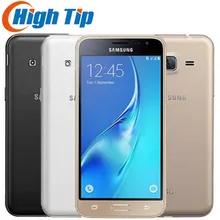J320 разблокированный Samsung Galaxy J3 (2016) 8 Гб LTE android Мобильные телефоны Оригинальный gsm 4G двойной телефон 8 Мп четырехъядерный
