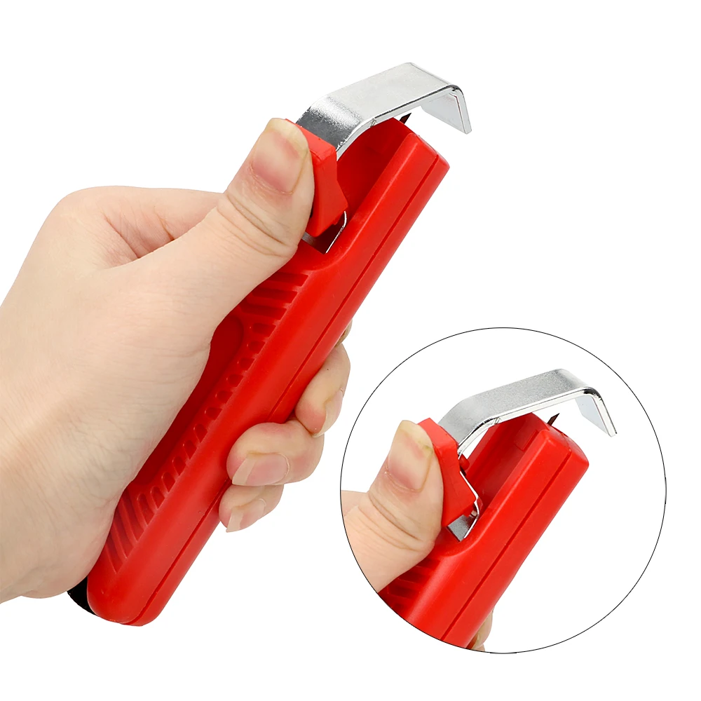 NICEYARD 8-28 мм Нож для зачистки проводов с пластиковой ручкой Регулируемый прочный нож для зачистки кабеля мини-нож электрика