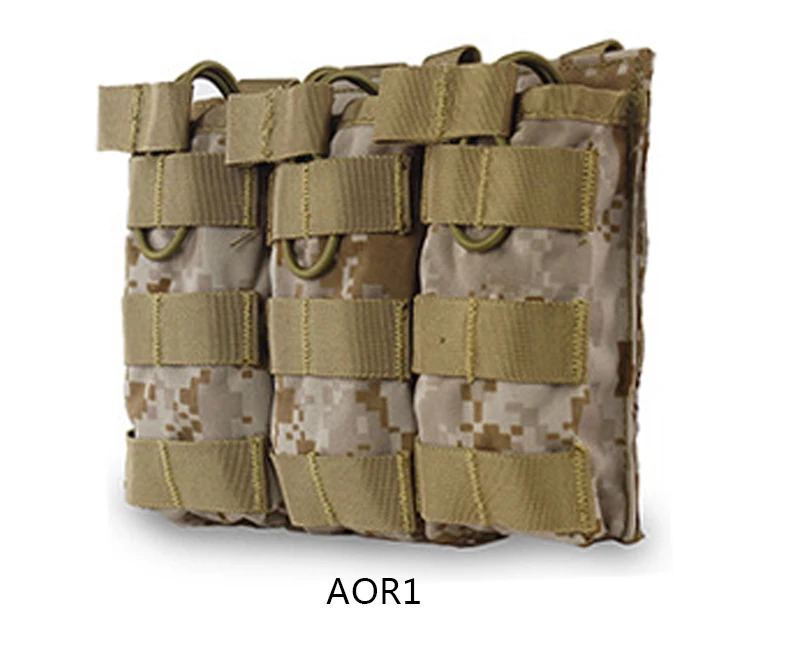 IDOGEAR чехол для журналов Triple MAG Pouch Carrier модульный для 5,56 боевой Wargame активного отдыха 3533