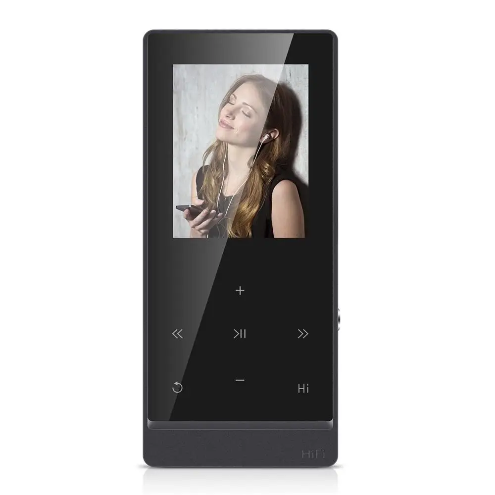 2018 Оригинальные спортивные MP4 плеер Bluetooth 4 0 Сенсорный экран без потерь плеера с FM