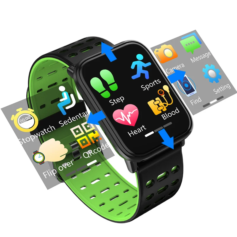 

Bluetooth Smart Watch Waterproof Smart Bracelet Luxury Blood Pressure Sleep Monitor Sedentary Remind Smartwatch Clock Women Men