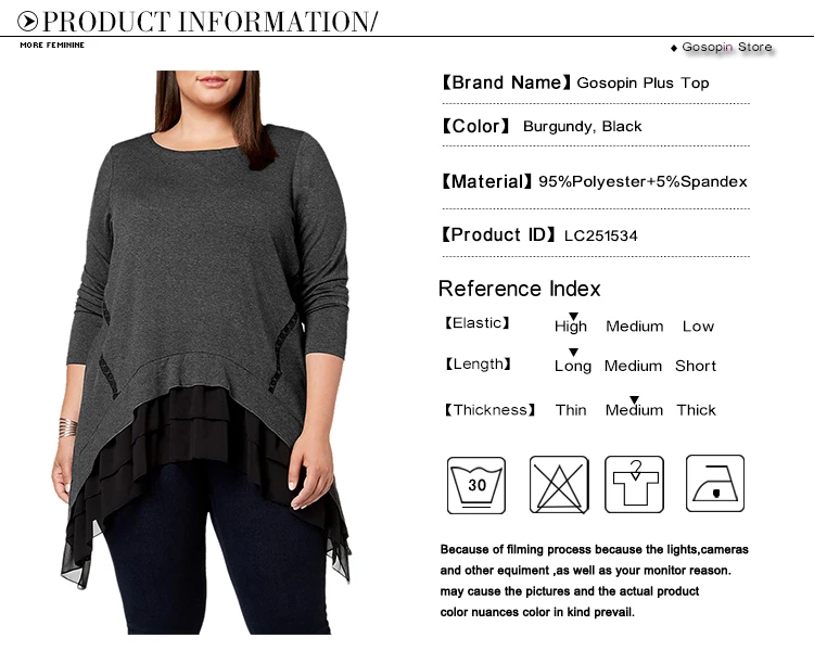 product informaiton top