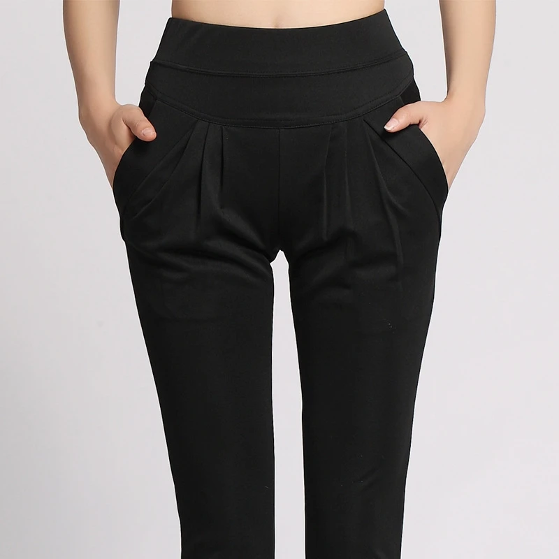 Buy Fashionyet Black Cotton Lycra Casual Cigarette Pants(Trousers) For  Women(Size-XXL) at Amazon.in
