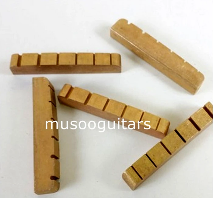 Buy One pcs Brass Guitar Nut Sized 43x6x9mm for LP