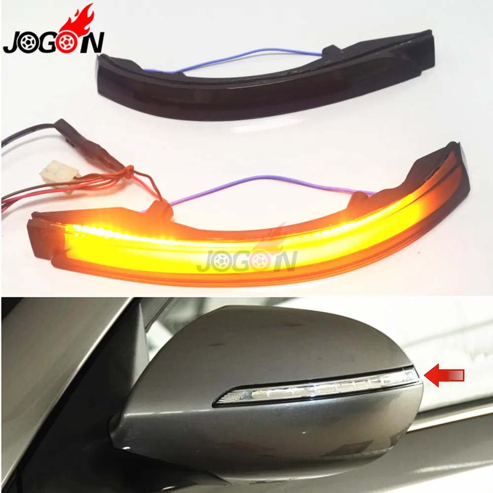

For Kia Sportage R 2011 - 2015 LED Dynamic Turn Signal Blinker Sequential Side Wing Rearview Mirror Indicator Light Lamp Trim