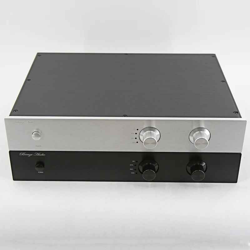 

BZ4307G Aluminum Preamplifier Chassis Complete and exquisite Case Power Amplifier Audio Box DIY Enclosure 430*70*308MM