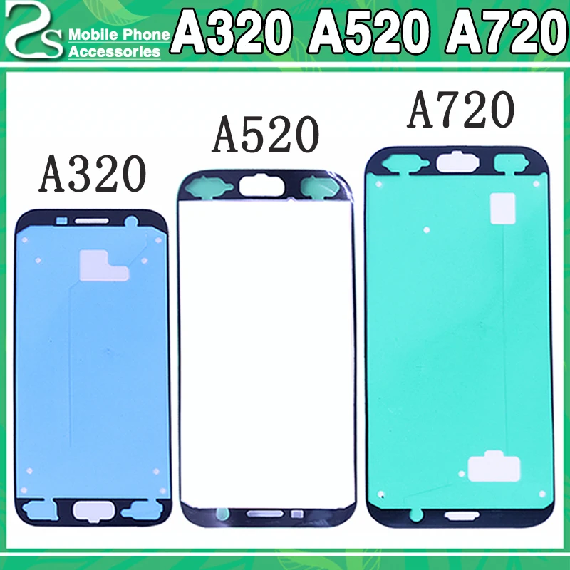 

2pcs Best quality A320 A520 A720 Frame Sticker for Samsung Galaxy A3 A5 A7 2017 LCD Front Bezel Adhesive Glue Tape Replacement