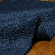 Бабочка Цветочный рельефный Материал толстый хлопок полиэстер ткань обивка, одежда 3d жаккард измеритель ткани