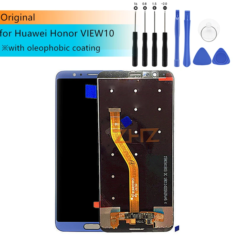 Оригинальный Для huawei Honor V10 ЖК-дисплей Дисплей вид 10 Сенсорный экран для