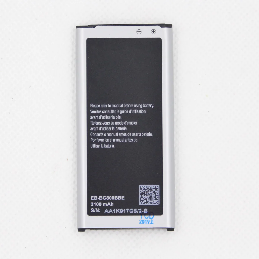 

S5 MINI 2100mAh EB-BG800BBE Battery for Samsung GALAXY S5 mini battery G870 SM-G800F SM-G800H phone Battery