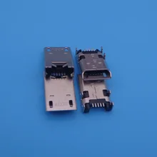 Micro USB разъем для Asus Блокнот FHD 10 K001 K013 102A ME301T ME302C ME372 ME301T ME180 ME102 зарядное гнездо постоянного тока Порты и разъёмы Разъем