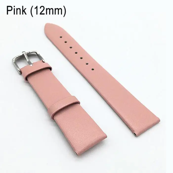 12/14/16/18/20/22mm Watch Band Strap Cow Leather Replacement Watchband for Men Women NGD88