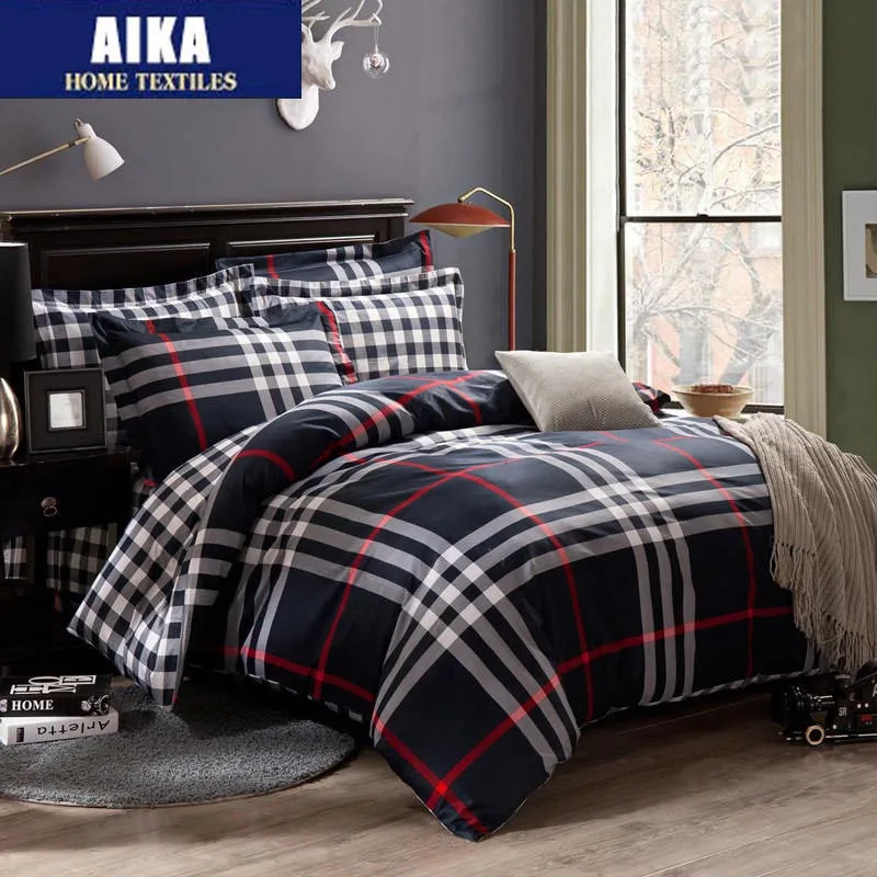 Mainstays 8 Piece Bed In A Bag Bedding Comforter Set Grey Plus Red