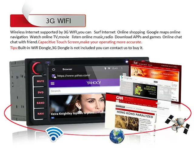 Sale 6.2" Car DVD Player GPS Navigation Radio Audio For Toyota RAV4/FJ CRUISER/ALPHARD/Previa GL/HIACE/IELAS/Fortuner/INNOVA/Camry 8 Sale 6.2" Car DVD Player GPS Navigation Radio Audio For Toyota RAV4/FJ CRUISER/ALPHARD/Previa GL/HIACE/IELAS/Fortuner/INNOVA/Camry 8