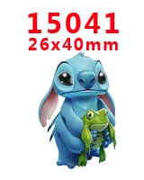 PR-15041 DIY принадлежности для рукоделия мультяшный персонаж плоский задний Плоские наклейки 30 шт. PR-12274-15223 - Цвет: PR-15041