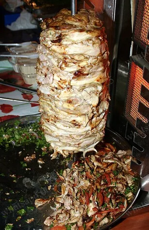 LPG Донер кебаб машина 2 горелки пропановые gyros шаурма гриль газовая Вертикальная