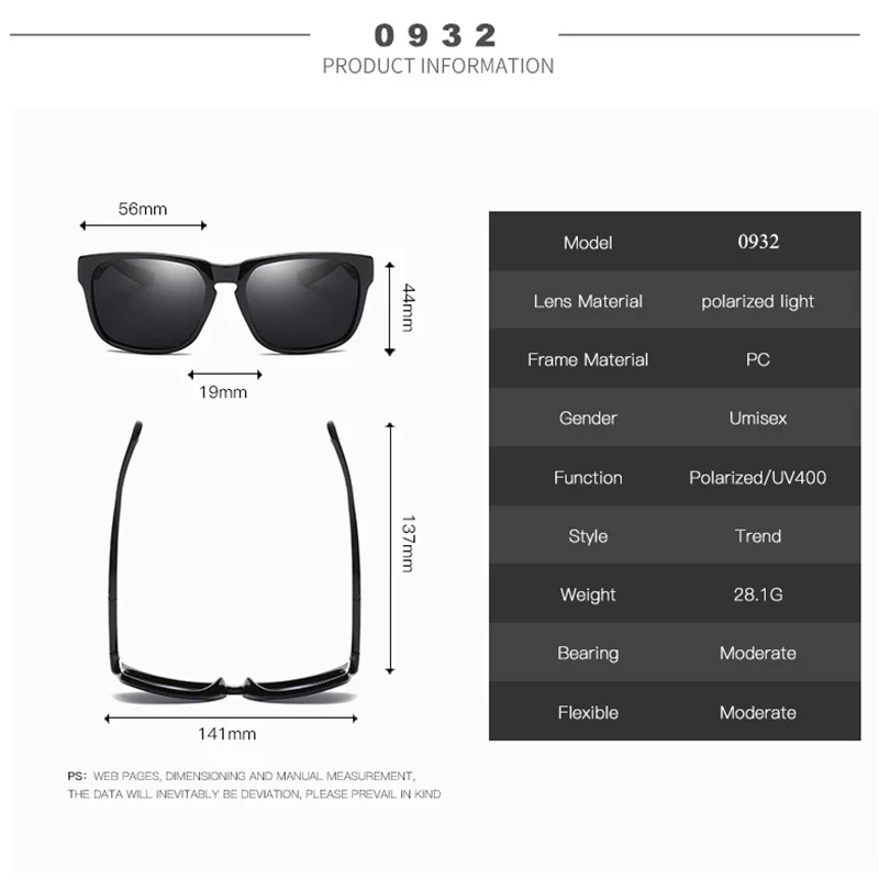 YOOSKE HD поляризованные солнцезащитные очки для мужчин и женщин, фирменный дизайн, солнцезащитные очки для вождения, дизайн, Ретро стиль, солнцезащитные очки UV400, очки