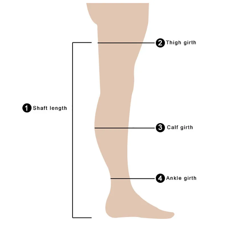 

jialuowei Sexy High Heel Boots Custom Made Measurement Request