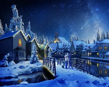 

2017 New Arrive Needlework Diy Diamond Painting Meteor Cross Stitch Pasted Painting Fashion Home Decoration Scenery Snow House
