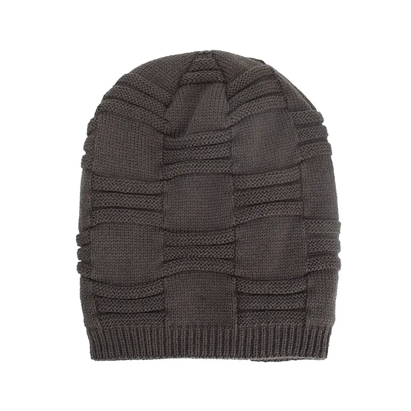 Cycling Cap Winter Warm Hats Women Men Warm Baggy Weave Crochet Winter Wool Knit Ski Beanie Skull Caps Hat Wholesale #2s2 (16)