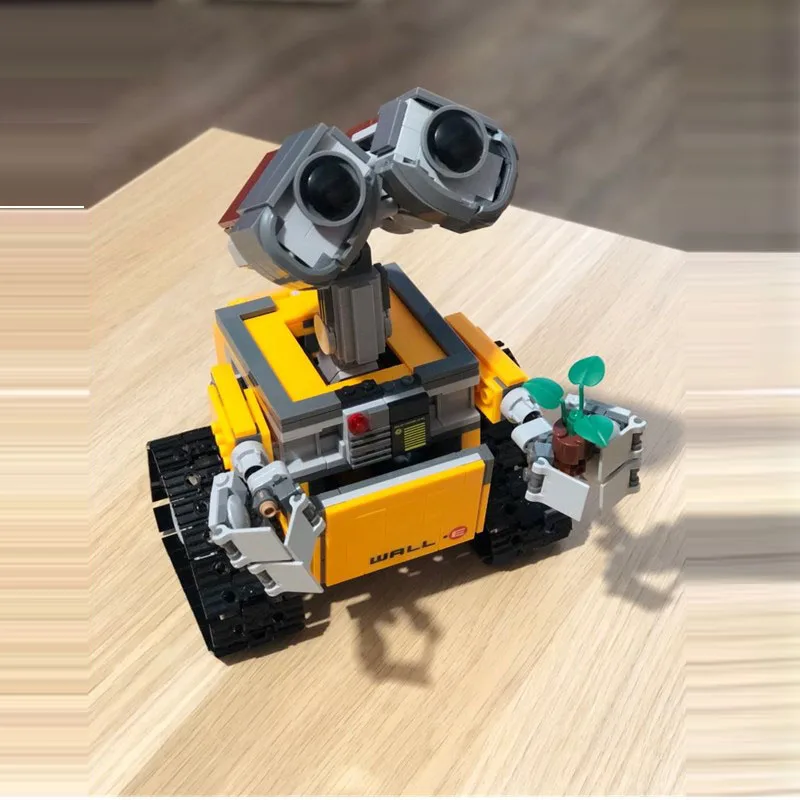 

687Pcs Idea Robot WALLE Model Building Kits Bricks Children educational Toys hobbies compatible with legoed Blocks 21303