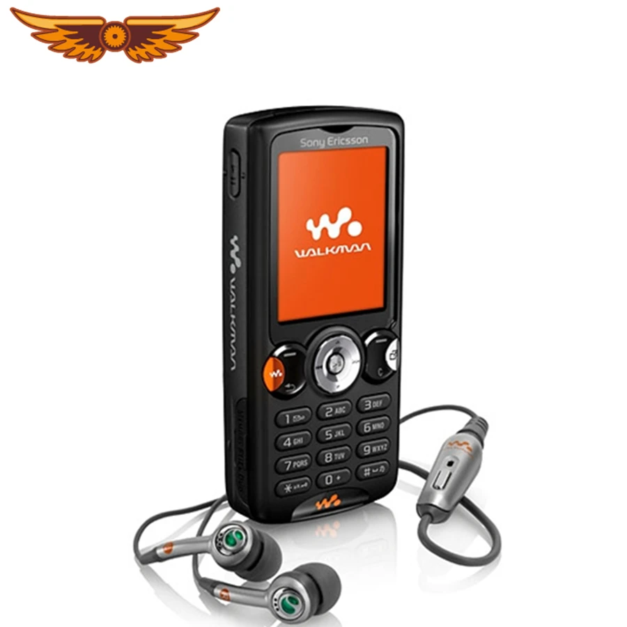 Original Unlocked Sony Ericsson W810i GSM 2MP Camera 900 mAh FM Radio  Bluetooth Refurbished Bar Cellphone