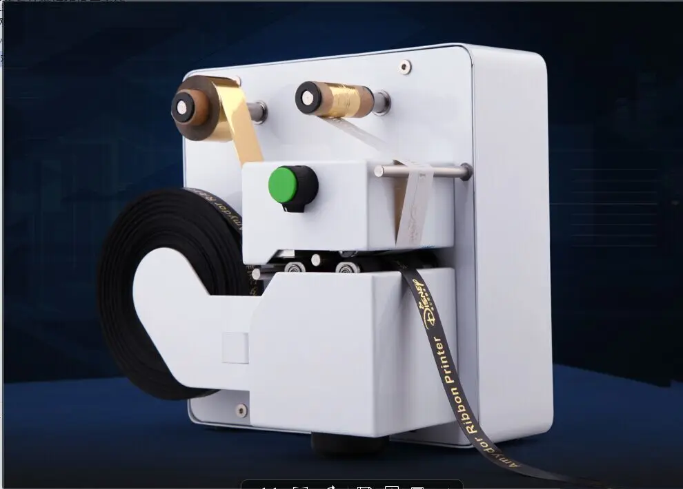 Amydor320 roll to roll digital label printing machine /garment label printing machine/ ribbon printer for special gift wrapping