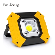 Светодиодный прожектор 20 Вт 400лм портативная светодиодная аварийная лампа рабочая лампа USB перезаряжаемая 18650 батарея Водонепроницаемая уличная лампа