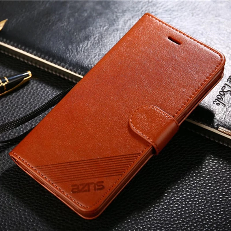 

Luxury High Quality Album Wallet Flip Cover Adsorption Retro Leather Cases For Huawei Y5 2017 Case