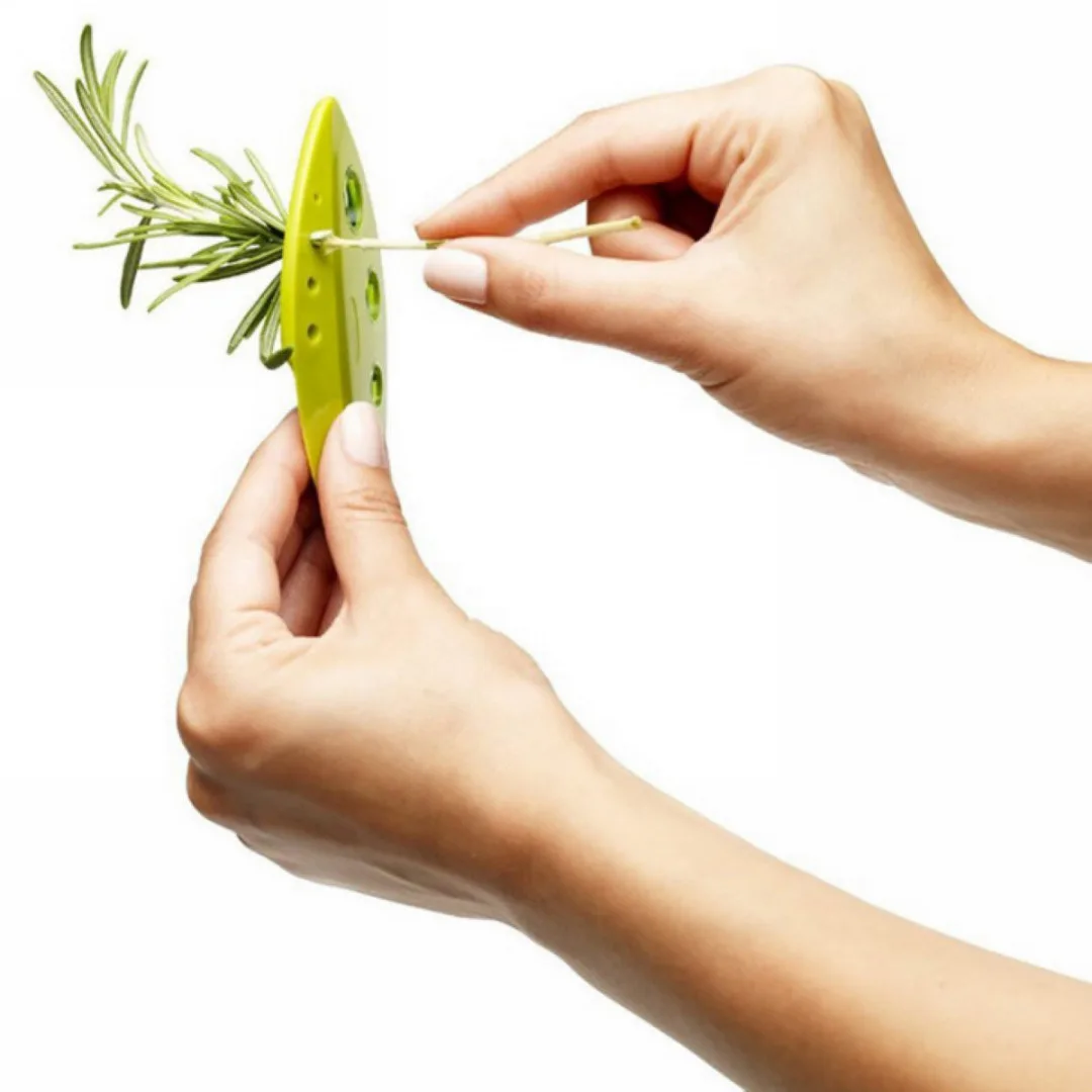 Herb Leaf Remover Greens Stripper Tool Rosemary Stripping Kitchenware Green Newest