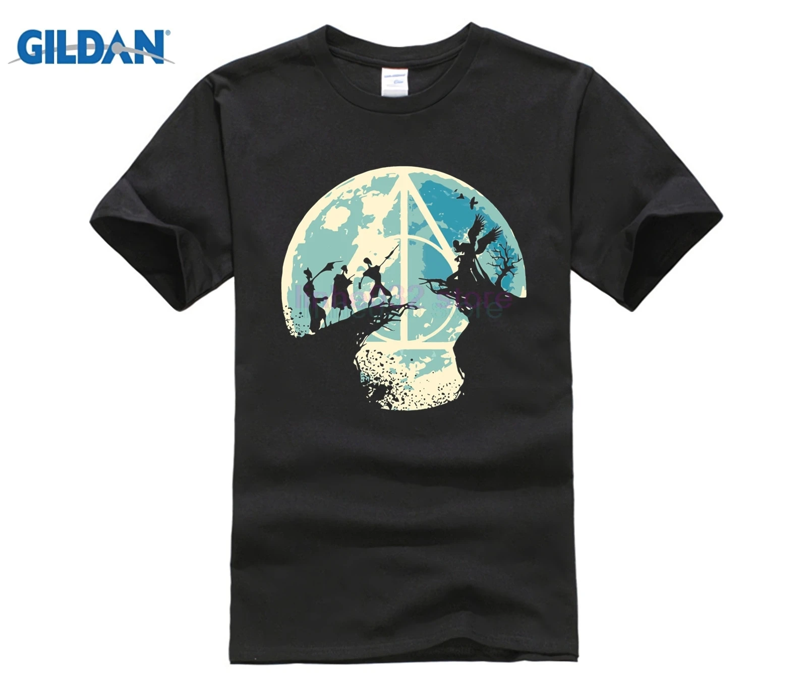 

THE TALE OF THE THREE BROTHERS DEATHLY HALLOWS HARRY SHIRTS potter tee