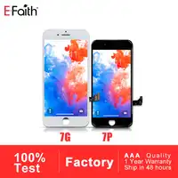 Efaith 10 PCS Display oder LCD für iPhone 7 oder für iPhone 7 Plus Mit Touchscreen Digitizer Ersatz Montage freies DHL