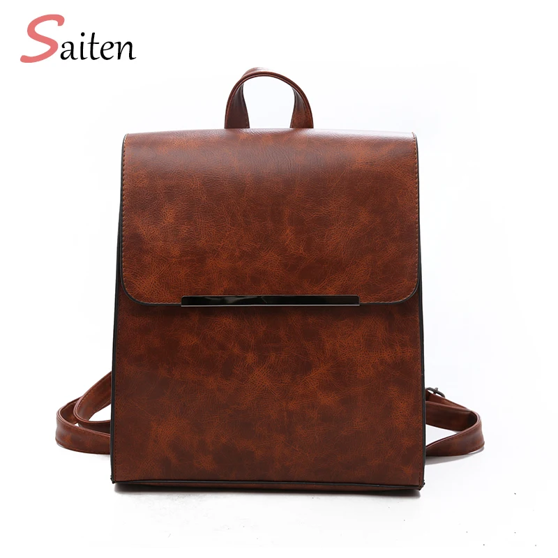 

New Fashion Women Backpack High Quality Youth Leather Backpacks for Teenage Girls Female School Shoulder Bag Backpack mochila