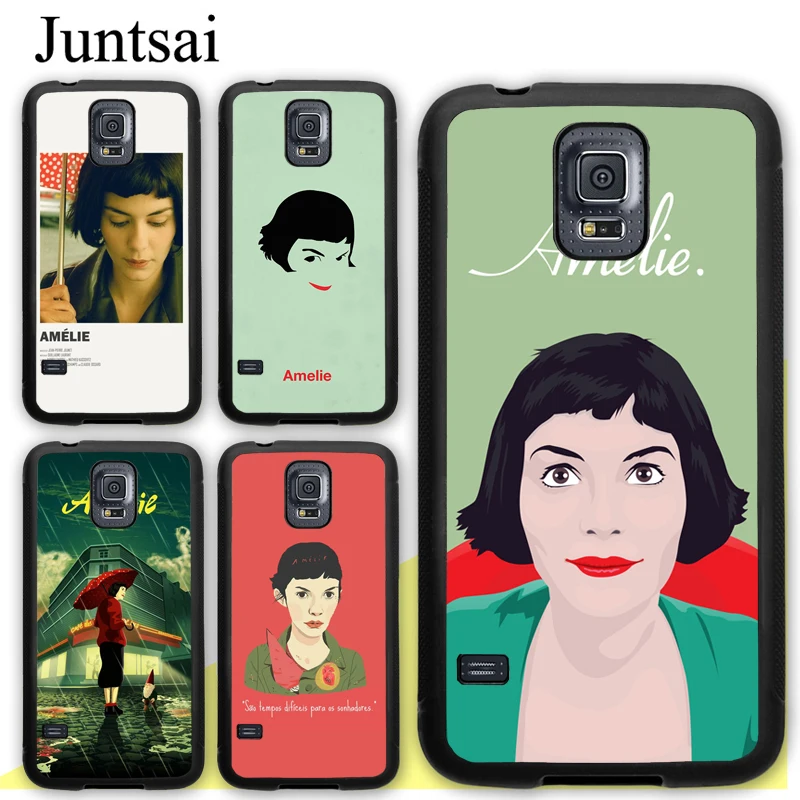

Juntsai Amelie Poster Classic France Movie Phone Case For Samsung Galaxy S5 S6 S7 edge S8 S9 S10 Plus Lite Note 8 9 5 TPU Cover