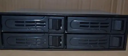  25 zoll festplatte modul 4 disk heißer stecker lagerung modul box ein 525 bit optische laufwerk bit
