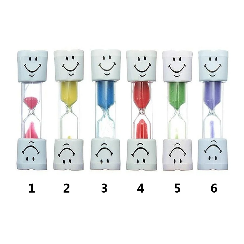 Wholesale children kids toothbrush timer hourglass sand clock egg timer 