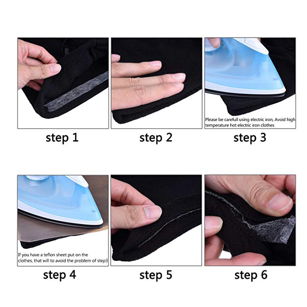 2Pcs 20mm*10m Iron On Hemming Tapes Interlinings Linings Wonder Web Fusible Bonding Lace Sewing Garment Accessories