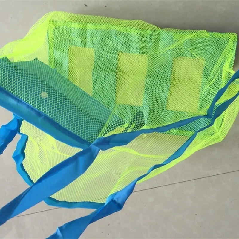 Aequeen летняя сетчатая пляжная сумка для мамы Дети хранения Вышивка Крестом Пакет путешествия Запчасти в сложенном виде Мужская