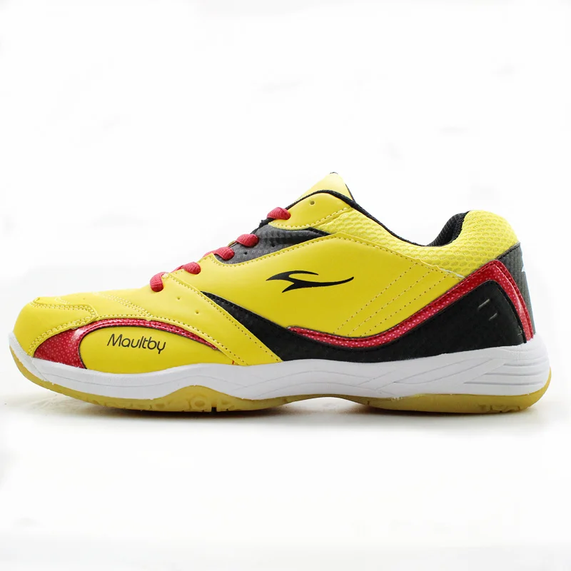  Maultby Men's Saga TD Badminton Shoes Training Breathable Anti-Slippery Light Sport Badminton Shoes